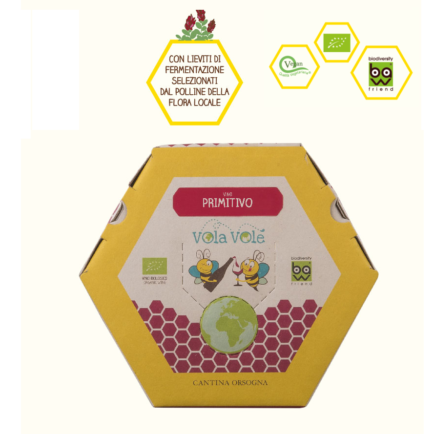 Primitivo _Vola Volé_ BIB 3L - Cantina Orsogna